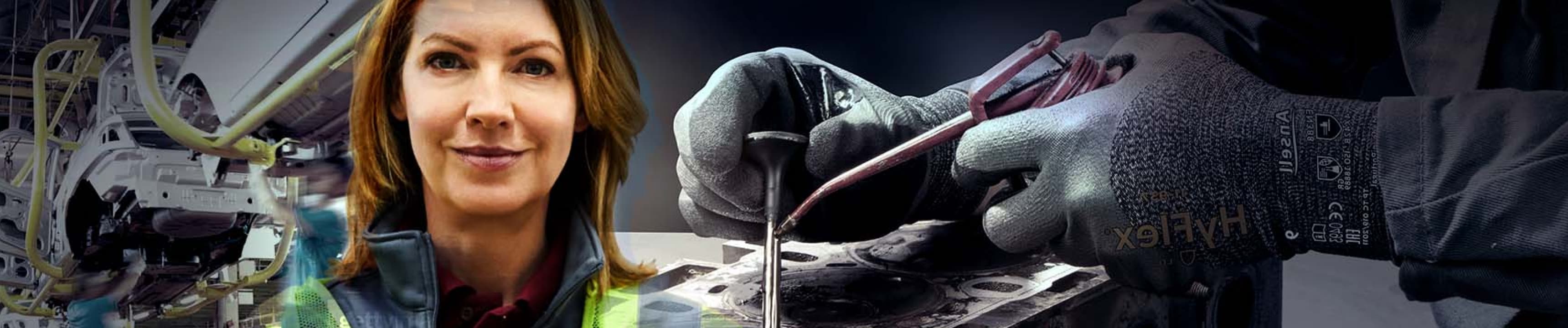 Woman smiling banner image