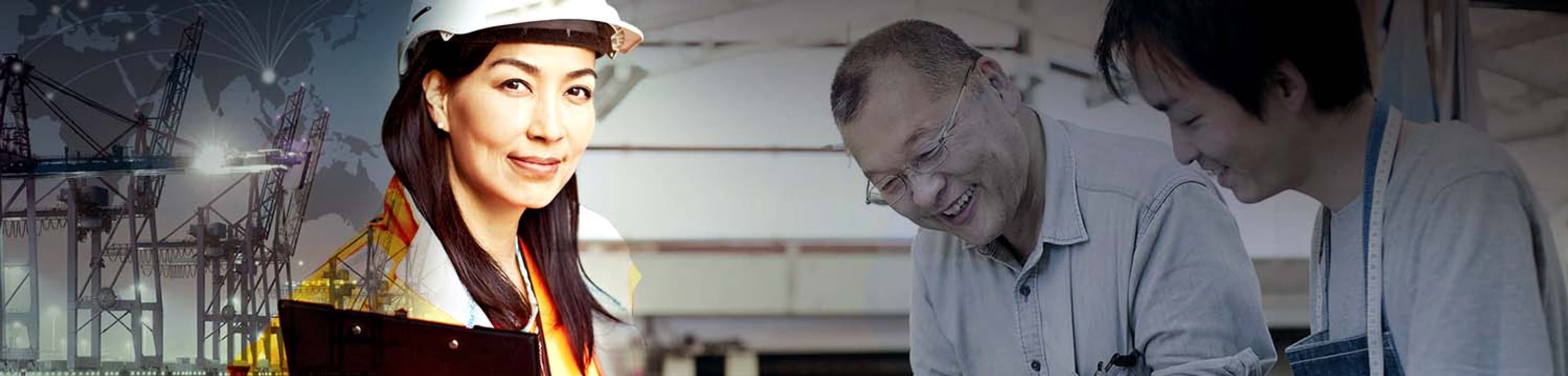 People smiling banner image